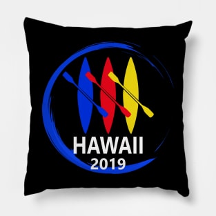 Hawaii Family Vacation 2019 Souvenir Pillow