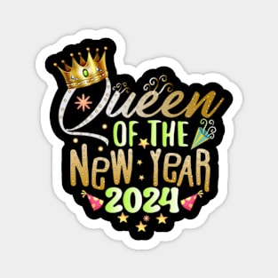 Queen Of the New Year 2024 Magnet