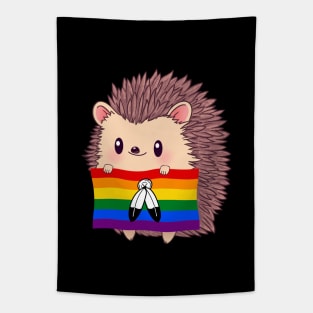 Hedgehog Two-Spirit Pride Tapestry