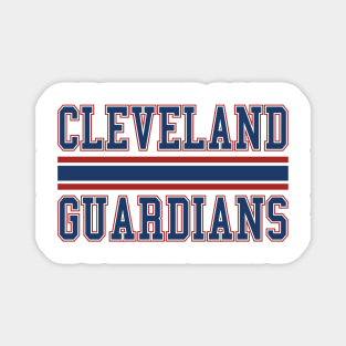 Cleveland Guardians Baseball Magnet