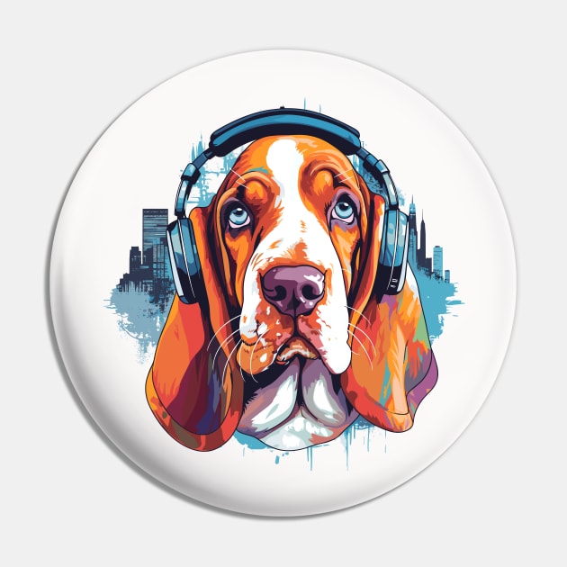 Basset Hound Animal World Pet Dog Loving Fun Pin by Cubebox