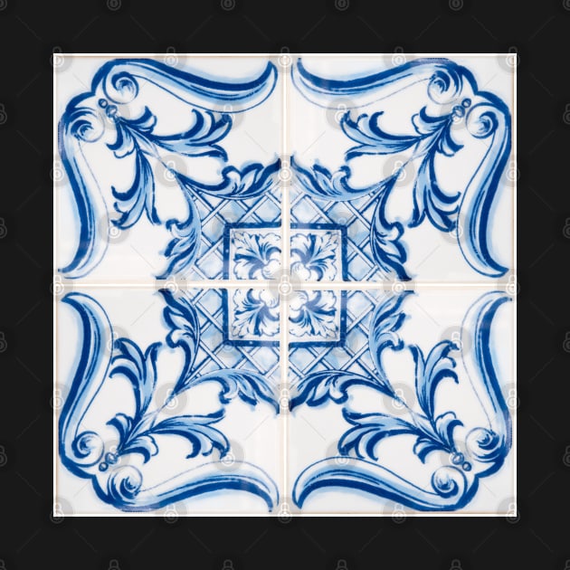 Traditional Portuguese glazed tiles by homydesign