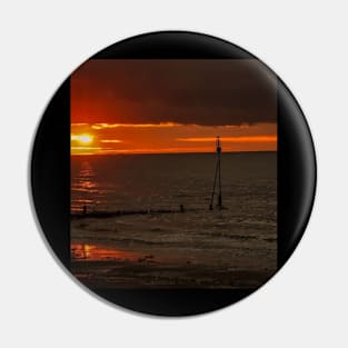 Sunset in the UK Pin