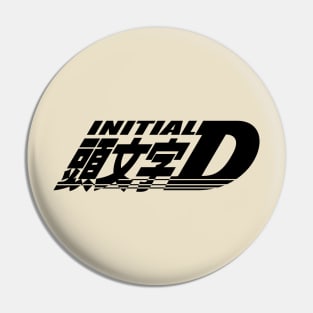 Initial D (Small/Centered) Pin