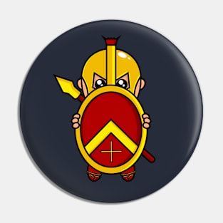 cute spartan warrior Pin