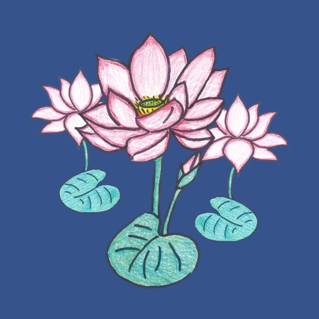 Lotus on Lily by geekbias