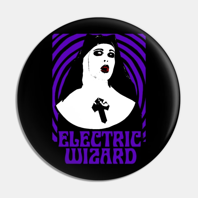 Electric Wizard Pin by Moderate Rock