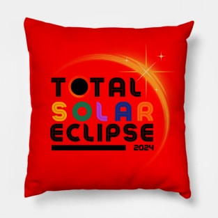April8 2024 Total Solar Eclipse Pillow