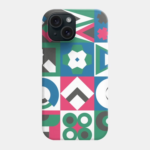 Neo Geo geometrical design Phone Case by iorozuya