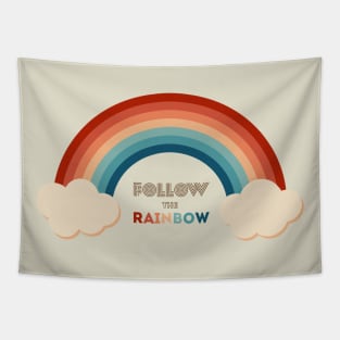 Follow the rainbow Tapestry