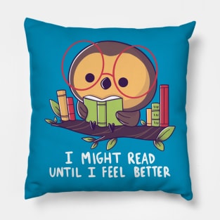 Reading Owl Pillow