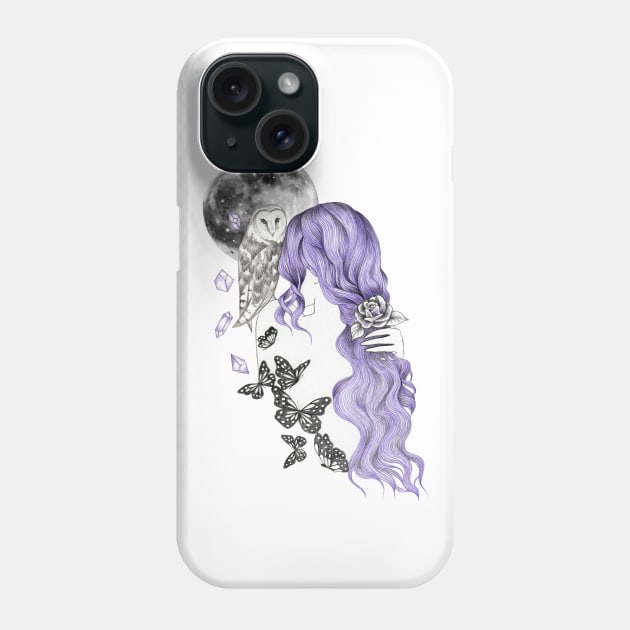 Moon heaven Phone Case by andreahrnjak