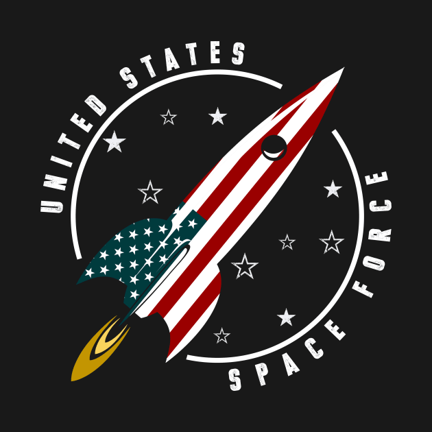 Space Force Vintage T-shirt, Trending Trump tshirt by CMDesign