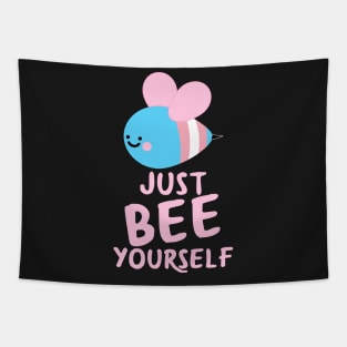 Just Bee Yourself - LGBT Gay Pride Month design Tapestry