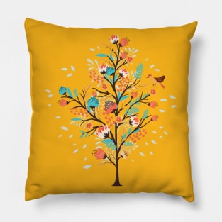 Floral Branch Pillow