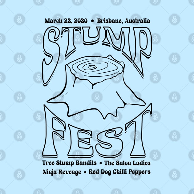 Stumpfest concert shirt - Light Colors by Cre8tiveTees