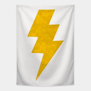 Lightning Bolt yellow Tapestry