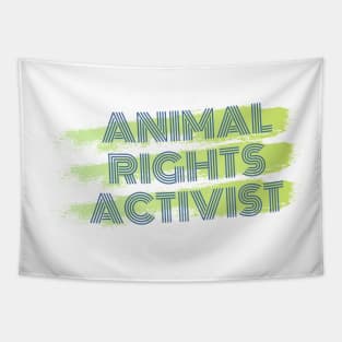Animal Rights Activist Tapestry
