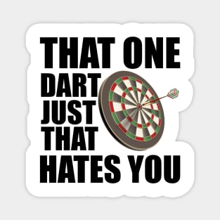 Dart Player - That one dart just that hates you Magnet