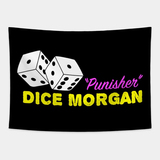 Punisher Dice Morgan Tapestry by TalkingTaker