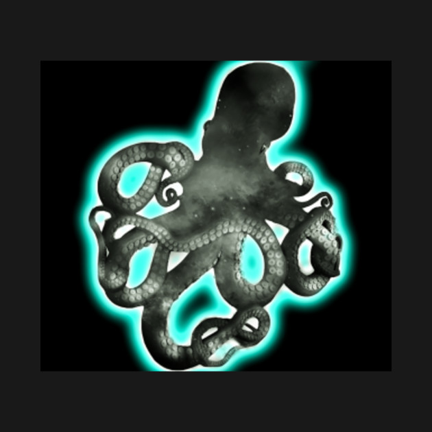 octopus glow - Octopus - T-Shirt | TeePublic