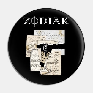 Zodiac Killer Pin