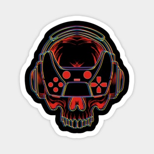 SKULL GAMER Magnet