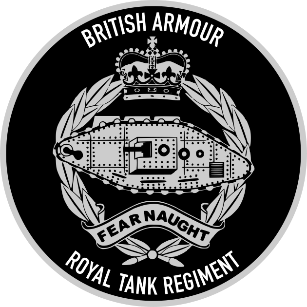 Royal Tank Regiment Kids T-Shirt by Firemission45