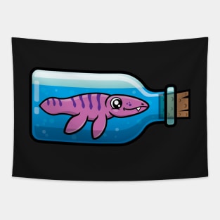 Mosasaurus in a Bottle Tapestry