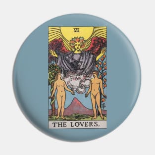 Tarot Deck - Major Arcana - VI - The Lovers Pin