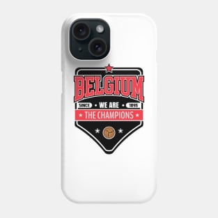 Belgium Football Superstar Badge Phone Case