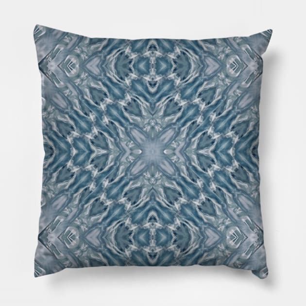 Ice Pattern Pillow by Amanda1775