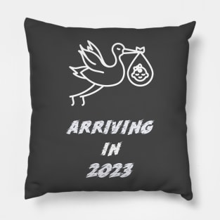 Arriving in 2023 Pillow