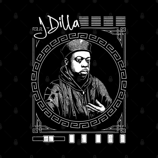 J Dilla / 90s Hip Hop Design by DankFutura