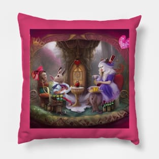 Tea Party Pillow