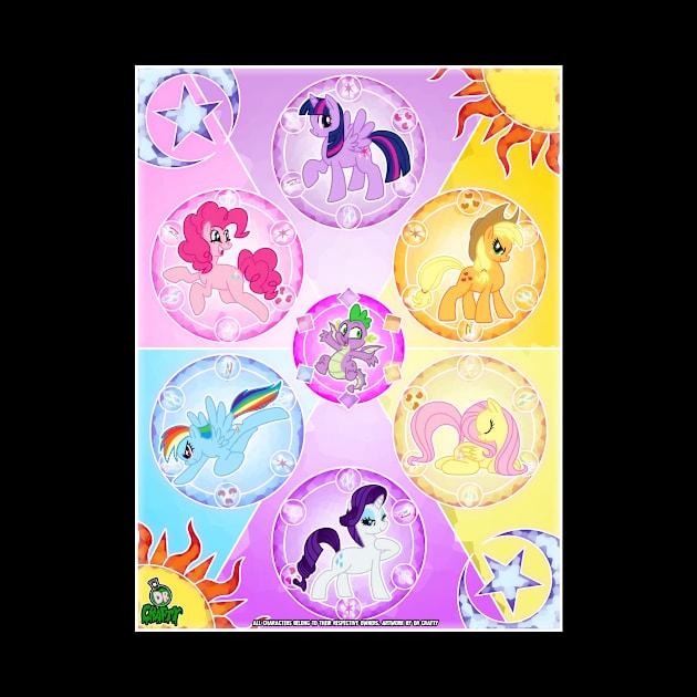 My Little Pony - Friendship is Poster by DrCrafty