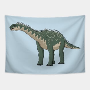 Barapasaurus cartoon illustration Tapestry