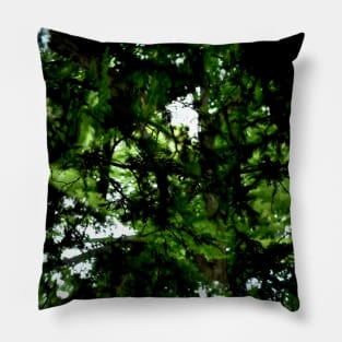 Kaleidoscope Diary The Green Forest Pillow