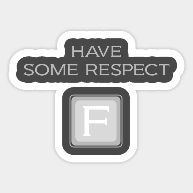 Press F Stickers for Sale