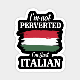 I'm not Perverted I'm Just Italian Magnet