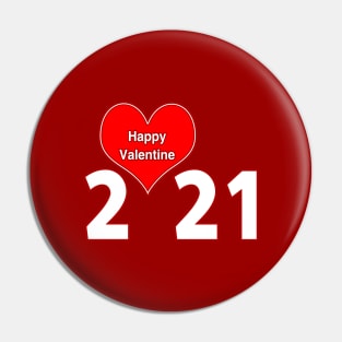 Happy Valentine 2021 Pin