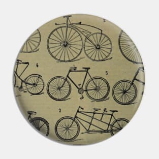 Vintage Bicycles Pin