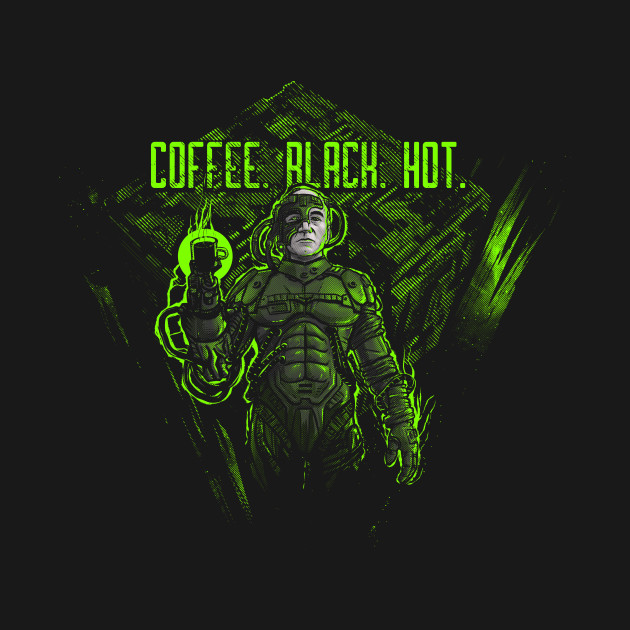 Disover Borg Like Coffee - Locutus Of Borg - T-Shirt