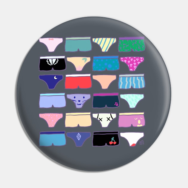 Repeating Undies Pin by StarKillerTheDreaded