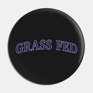 Grass Fed Federation Pin