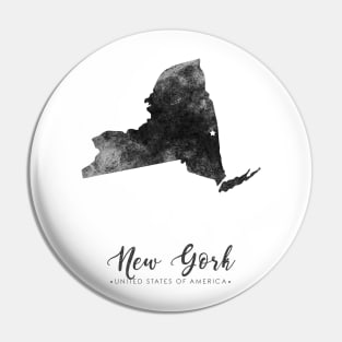 New york state map Pin