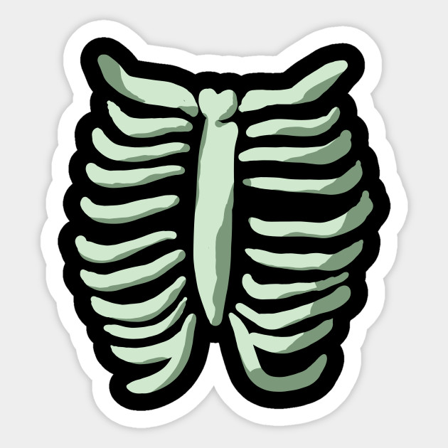 Ribcage Ribcage Sticker Teepublic