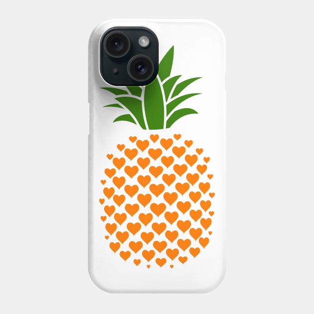 Pineapple Phone Case by Florin Tenica