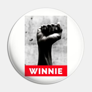 Winnie Mandela - RIPWinnieMandela - Mandela Effect Pin