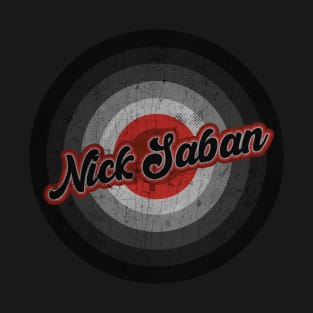 Nick Saban _ Black Vintage T-Shirt